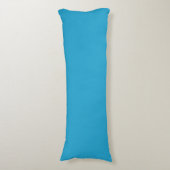 Blue solid color pillow ボディピロー (正面縦)