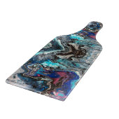 Blue space pouring カッティングボード (角)