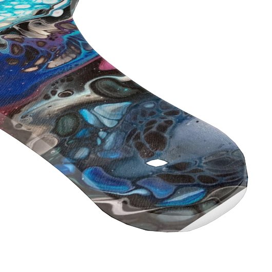 Blue space pouring カッティングボード (角)