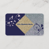 Blue Sparkle名刺 名刺 (裏面)