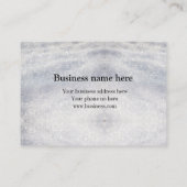 blue sparkle追加ロゴ文字感謝してい割引 コーリングカード (裏面)