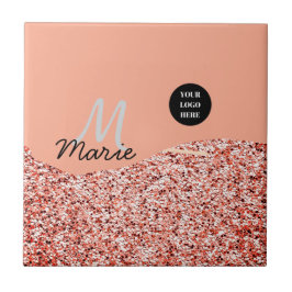 blue sparkle追加ロゴ文字感謝してい割引 タイル