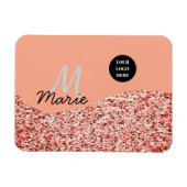 blue sparkle追加ロゴ文字感謝してい割引 マグネット (横)