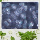 Blue Sparkle《写真》ぼけ味ライト キッチンタオル (折り畳み)