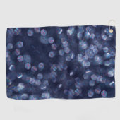Blue Sparkle《写真》ぼけ味ライト ゴルフタオル (横)