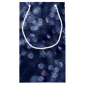 Blue Sparkle《写真》ぼけ味ライト スモールペーパーバッグ (裏面)