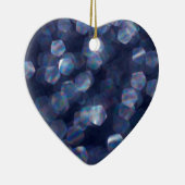 Blue Sparkle《写真》ぼけ味ライト セラミックオーナメント (右)