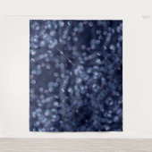 Blue Sparkle《写真》ぼけ味ライト タペストリー (正面)