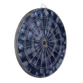 Blue Sparkle《写真》ぼけ味ライト ダーツボード (正面左)