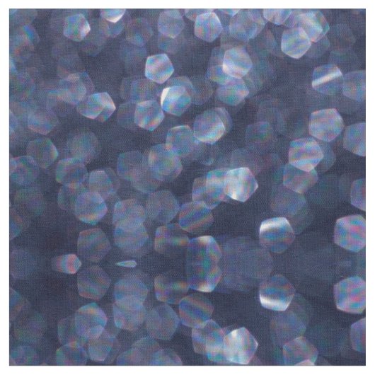 Blue Sparkle《写真》ぼけ味ライト ファブリック (クローズアップ)