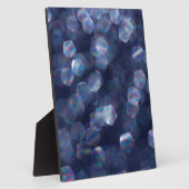 Blue Sparkle《写真》ぼけ味ライト フォトプラーク (側面)