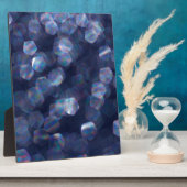 Blue Sparkle《写真》ぼけ味ライト フォトプラーク (側面)