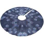 Blue Sparkle《写真》ぼけ味ライト ブラッシュドポリエステルツリースカート (アングル)