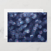 Blue Sparkle《写真》ぼけ味ライト ポストカード (正面/裏面)