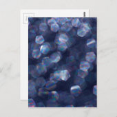 Blue Sparkle《写真》ぼけ味ライト ポストカード (正面/裏面)