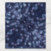 Blue Sparkle《写真》ぼけ味ライト ワインラベル (シングルラベル)