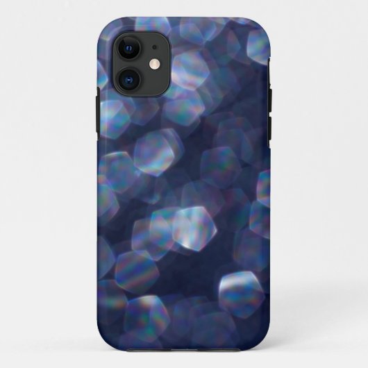Blue Sparkle《写真》ぼけ味ライト Case-Mate iPhoneケース (裏面)