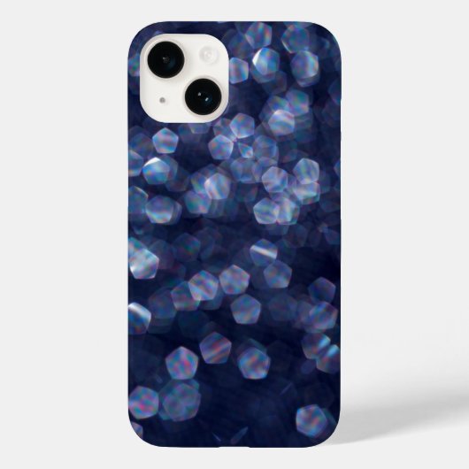 Blue Sparkle《写真》ぼけ味ライト Case-Mate iPhoneケース (裏面)
