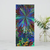 BLUE Sparkle Art Star Planet Comet 太陽の Nightsky (スタンド正面)