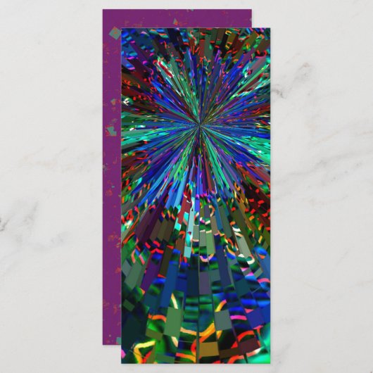 BLUE Sparkle Art Star Planet Comet 太陽の Nightsky (正面/裏面)