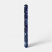 Blue Sparkle Bokeh Lights Samsung Galaxyケース (左側面)