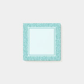 Blue Sparkle Post It Notes ポストイット (正面)