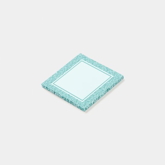 Blue Sparkle Post It Notes ポストイット (アングル)