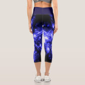 Blue Sparkling Lights カプリレギンス (裏面)
