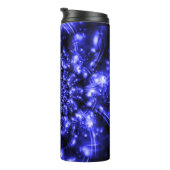 Blue Sparkling Lights タンブラー (回転右)