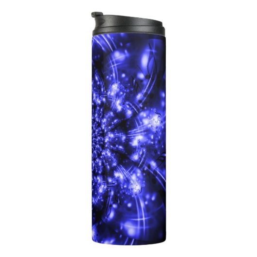 Blue Sparkling Lights タンブラー (回転右)