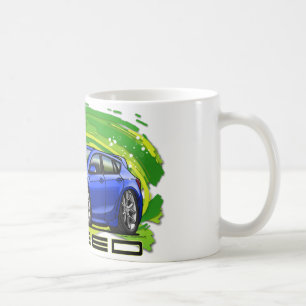 Blue_Speed3 コーヒーマグカップ