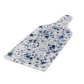 Blue Splashes & Splatters Splash Pattern カッティングボード (角)