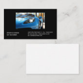 Blue Sports Car | Close Up  名刺 (正面/裏面)