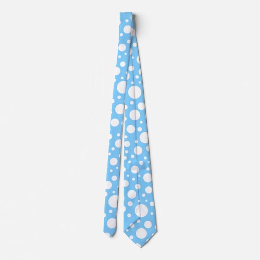 Blue Spots Tie ネクタイ (裏面)