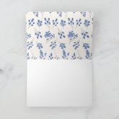 BLUE SPRIGGS全大事な行事/カー空白のド サンキューカード (内部)