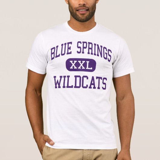 Blue Springs -山猫-高Blue Springs Tシャツ (正面)