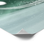 Blue Spruce Christmas Tree Welcome ポスター (角)