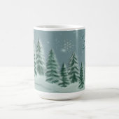 Blue Spruce Holiday Mug コーヒーマグカップ (中央)