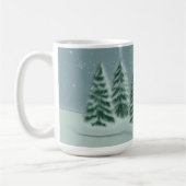 Blue Spruce Holiday Mug コーヒーマグカップ (左)