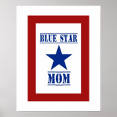 Blue Star Mom Military ポスター (正面)