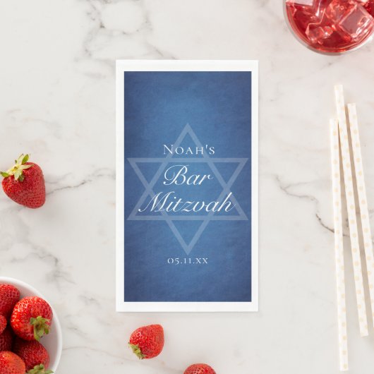 Blue Star of David Customized Bar Mitzvah Party (インサイチュ)