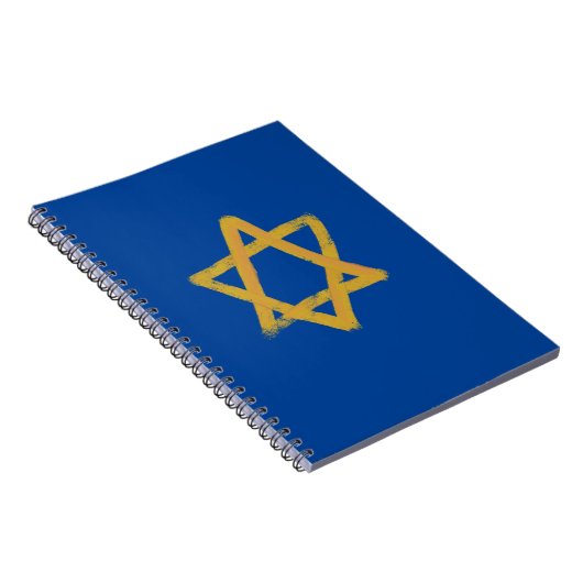 Blue Star of David Notebook ノートブック (右側)
