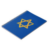 Blue Star of David Notebook ノートブック (左側)