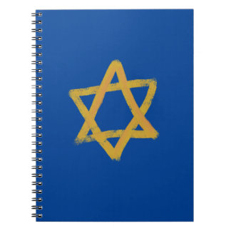 Blue Star of David Notebook ノートブック
