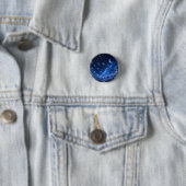 BLUE STARRY NIGHT SKY | CELESTIAL PIN PERSONALIZED 缶バッジ (インサイチュ)
