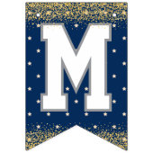 Blue Stars Christmas Party バンティングフラッグ (第2の旗)