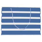 Blue Stripes ラージペーパーバッグ (裏面)