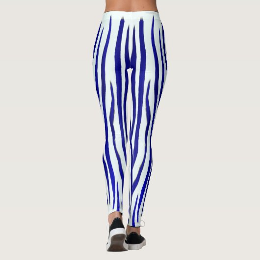 Blue Stripes レギンス (裏面)