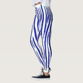 Blue Stripes レギンス (左)