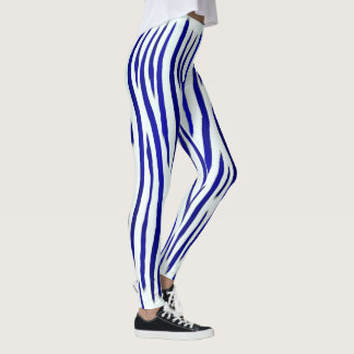 Blue Stripes レギンス